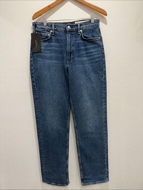 NEW WITH TAGS rag & bone The Harlow Mid- Rise Straight Full Length Size 29